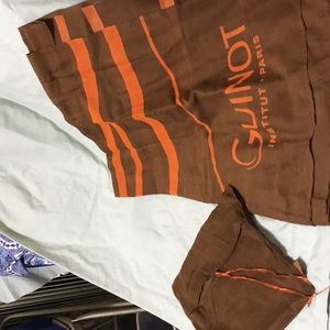 Silk cotton blend scarf - French- new